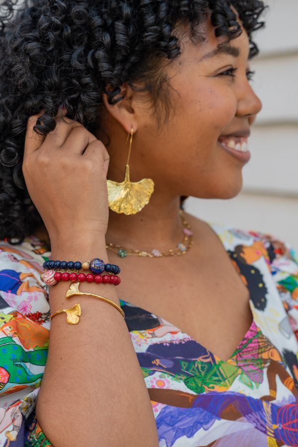 The Murphy Gingko Bangle - 2.6