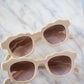 The Portside Sunglasses in Cream