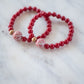The Darcy Bracelet in Red