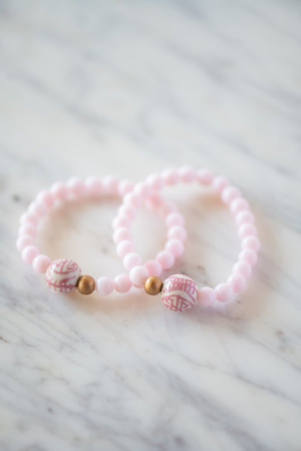The Darcy Bracelet in Pink