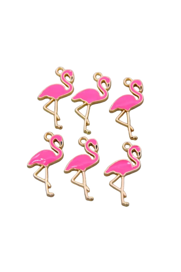 The Pink Flamingo Charm