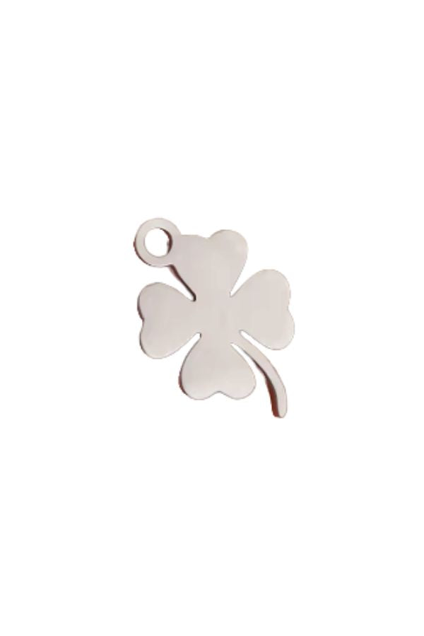 The Silver Four Leaf Clover Charm