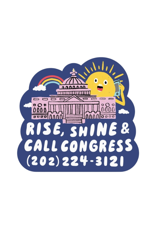 The Call Congress Sticker