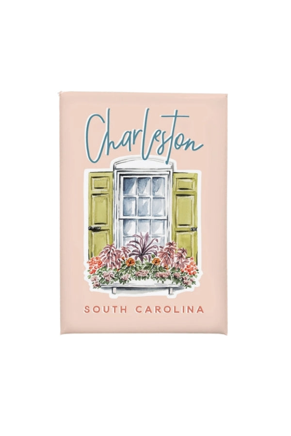 The Charleston Flower Box Magnet