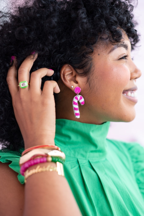 The Candy Cane Earrings