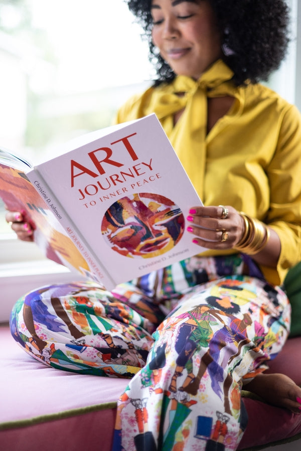 Art Journey to Inner Peace Coffee Table Book by Christine Johnson