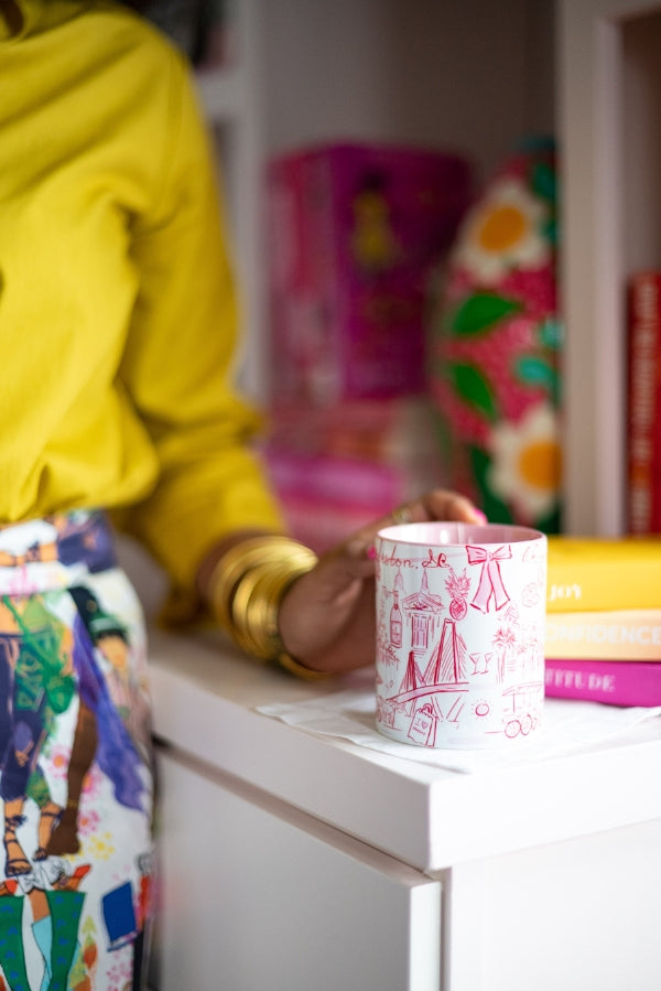 The Pink Charleston Mug