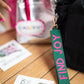 The Find Joy Wristlet Keychain