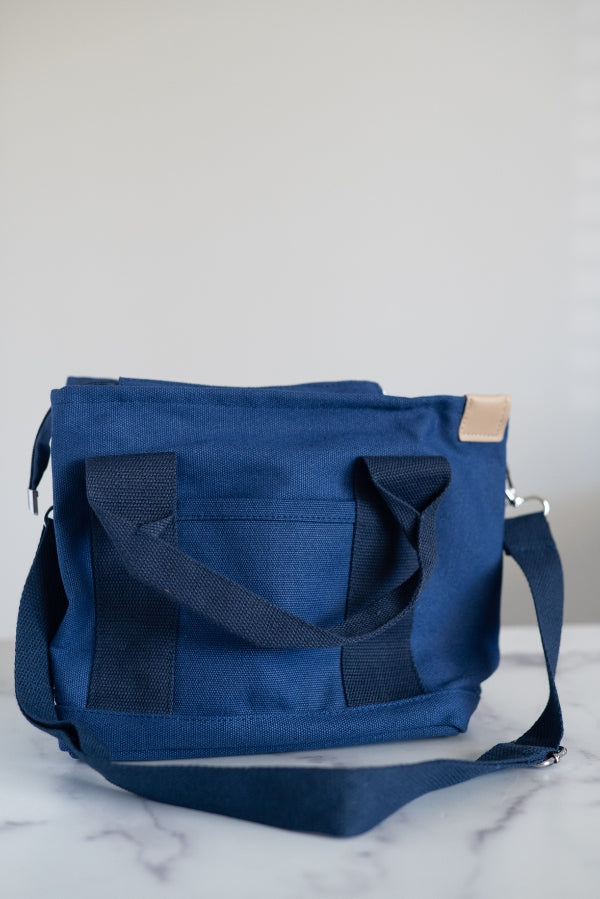 The Paige Tote in Navy