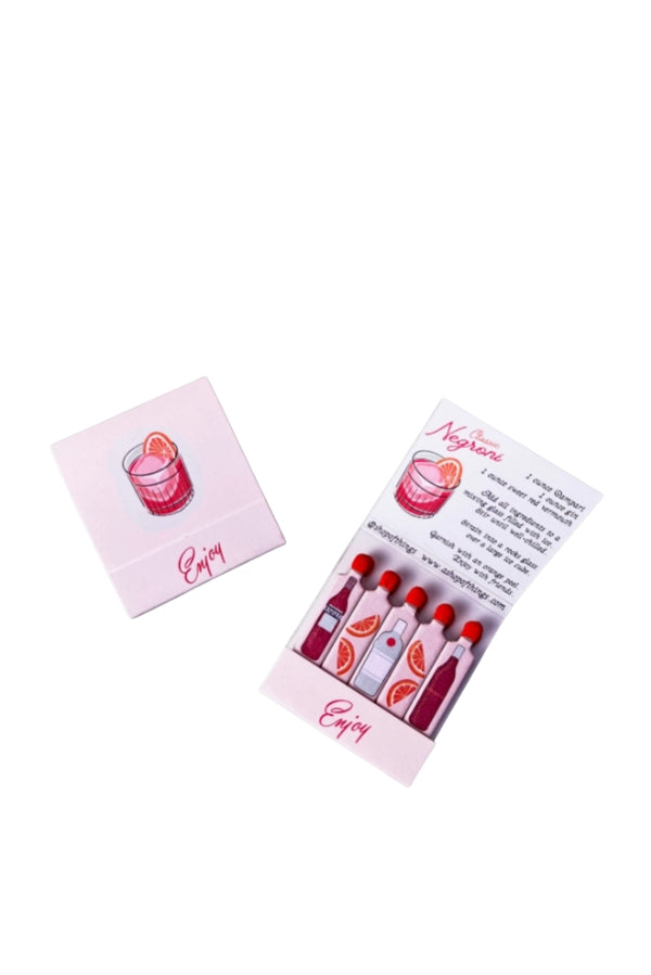 The Classic Negroni Matchbook