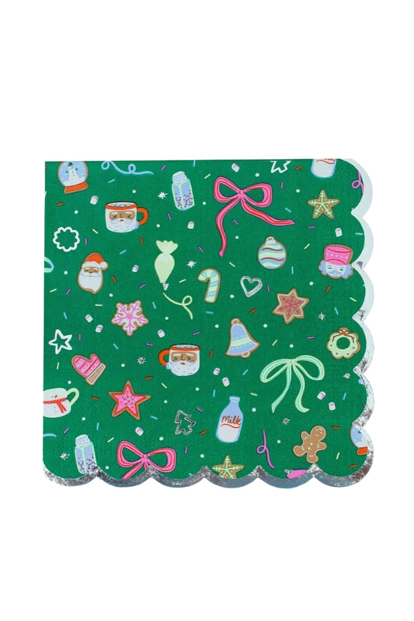 The Baking Spirits Bright Cocktail Napkins