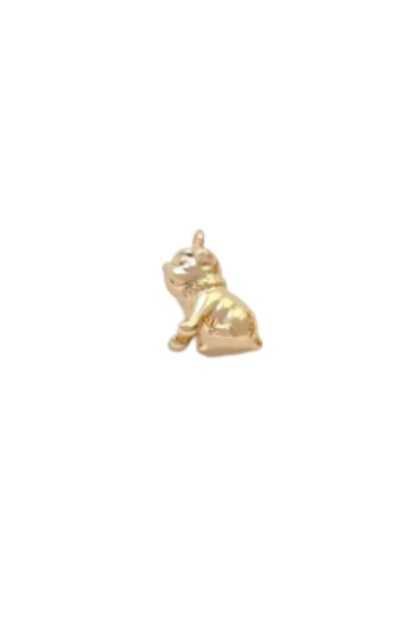 The Gold Bulldog Charm