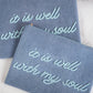 It Is Well With My Soul Canvas Clutch