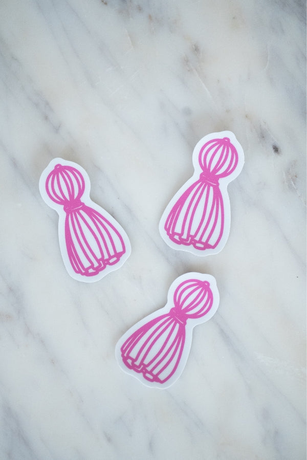The Tassel Sticker