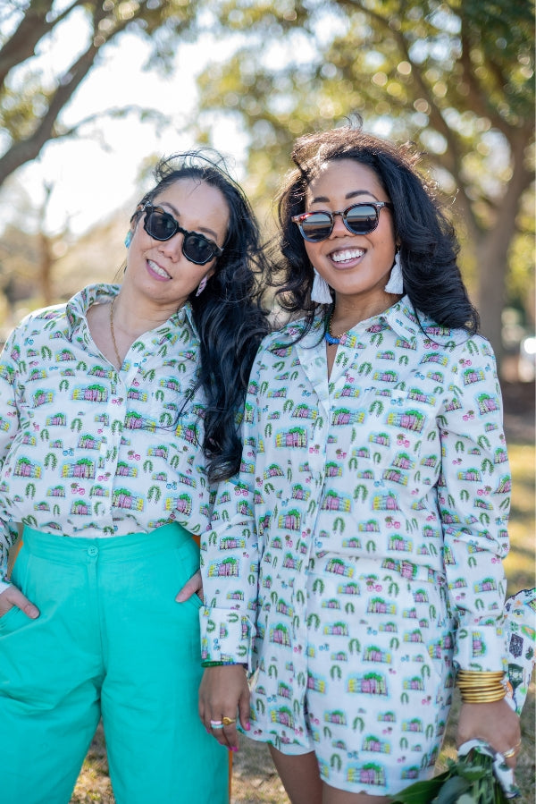 The Rainbow Row Top