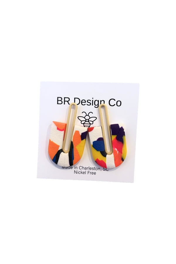 The Gracie Earrings in Multicolor by BR Design Co.