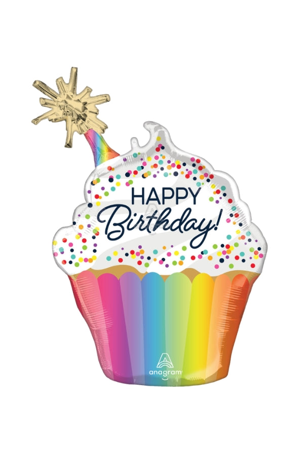 The Happy Birthday Cupcake Balloon