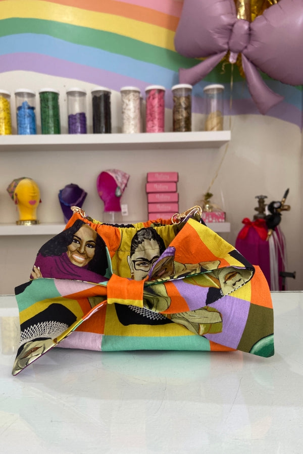 The Mimi Clutch in Wentworth Print