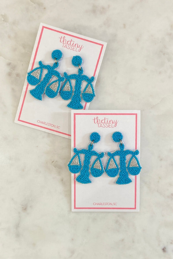 The Addlestone Earring in Blue