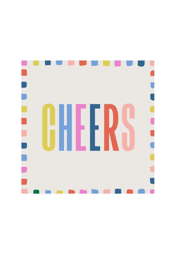 The Cheers Cocktail Napkins