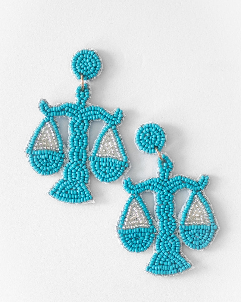 The Addlestone Earring in Blue