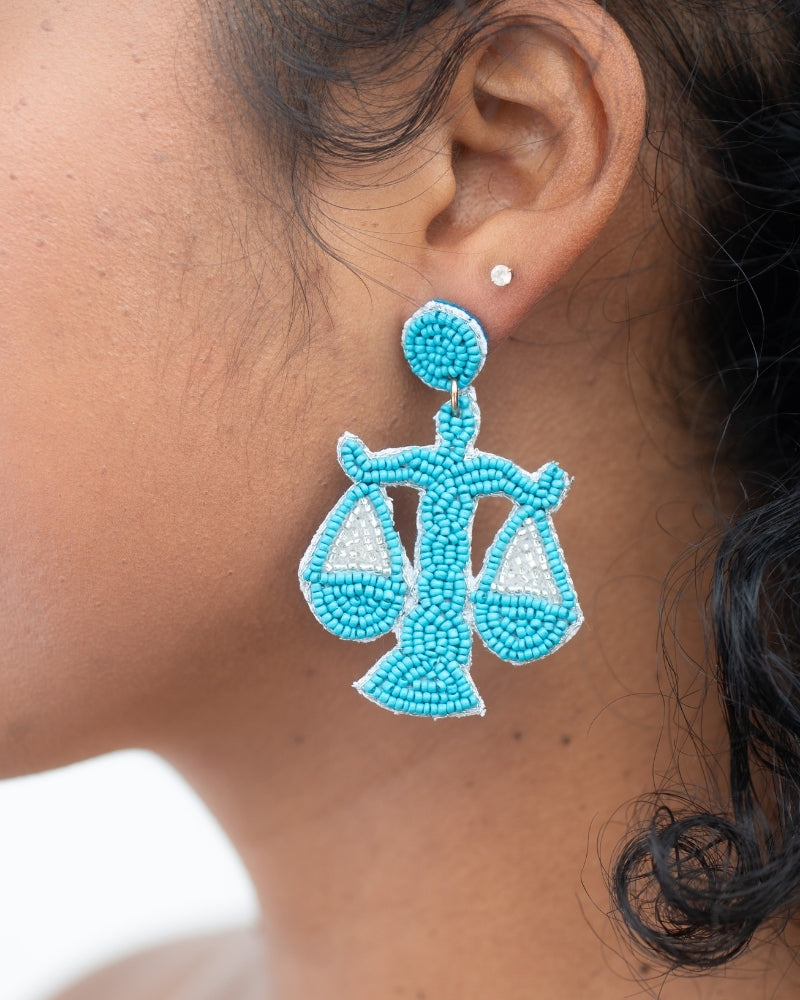 The Addlestone Earring in Blue