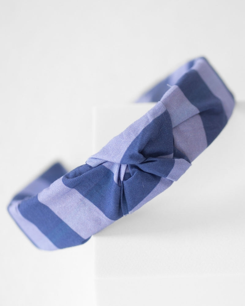 The Blue Stripe Headband