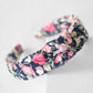 The Navy Floral Headband