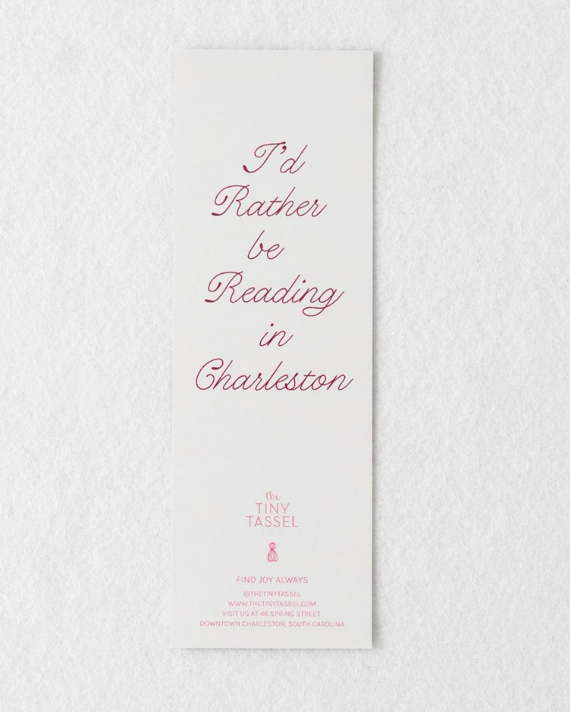 The Charleston Bookmark