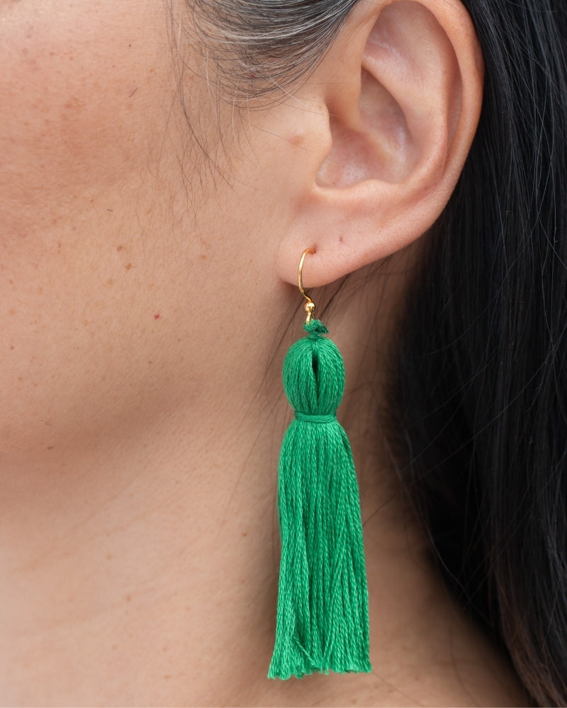 The Poplar Tassel Earring
