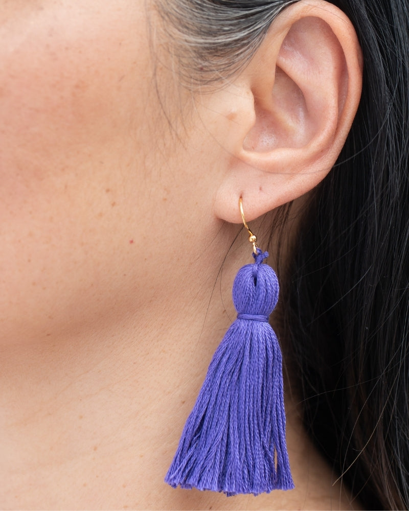The Bassett Tassel Earring