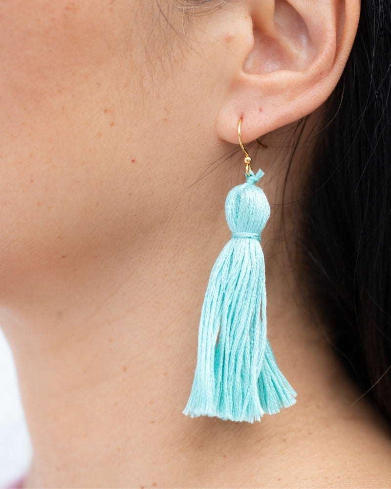 The Chaffe Tassel Earring