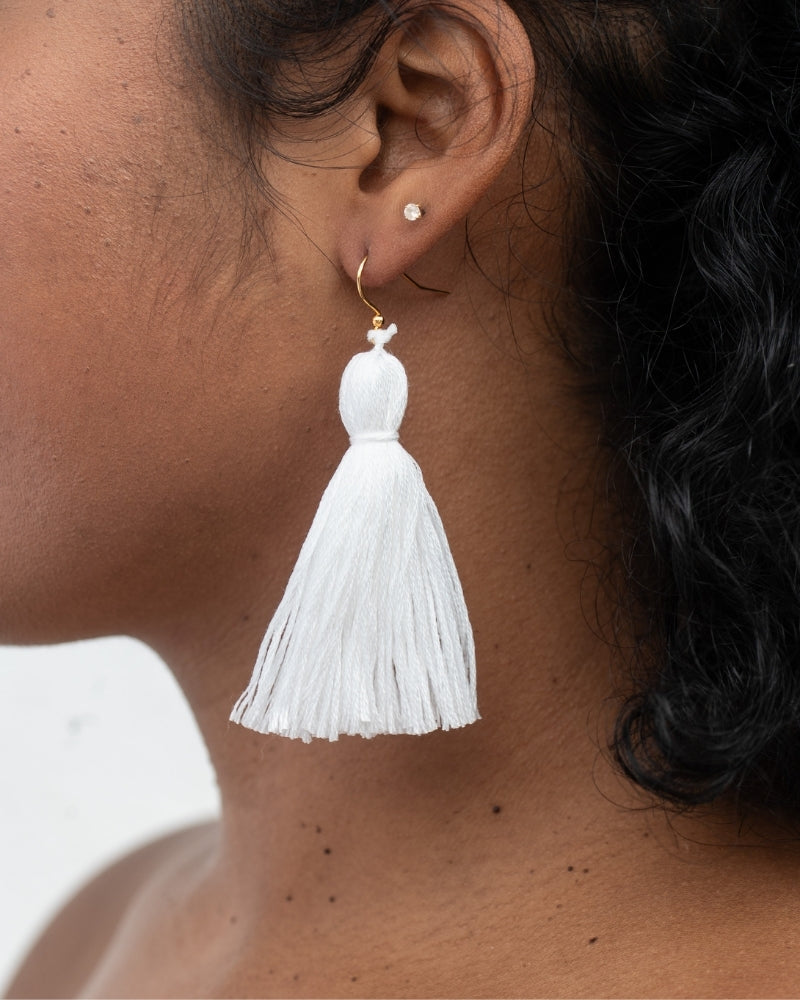 The Hasell Tassel Earring