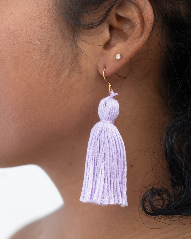 The Tradd Tassel Earring