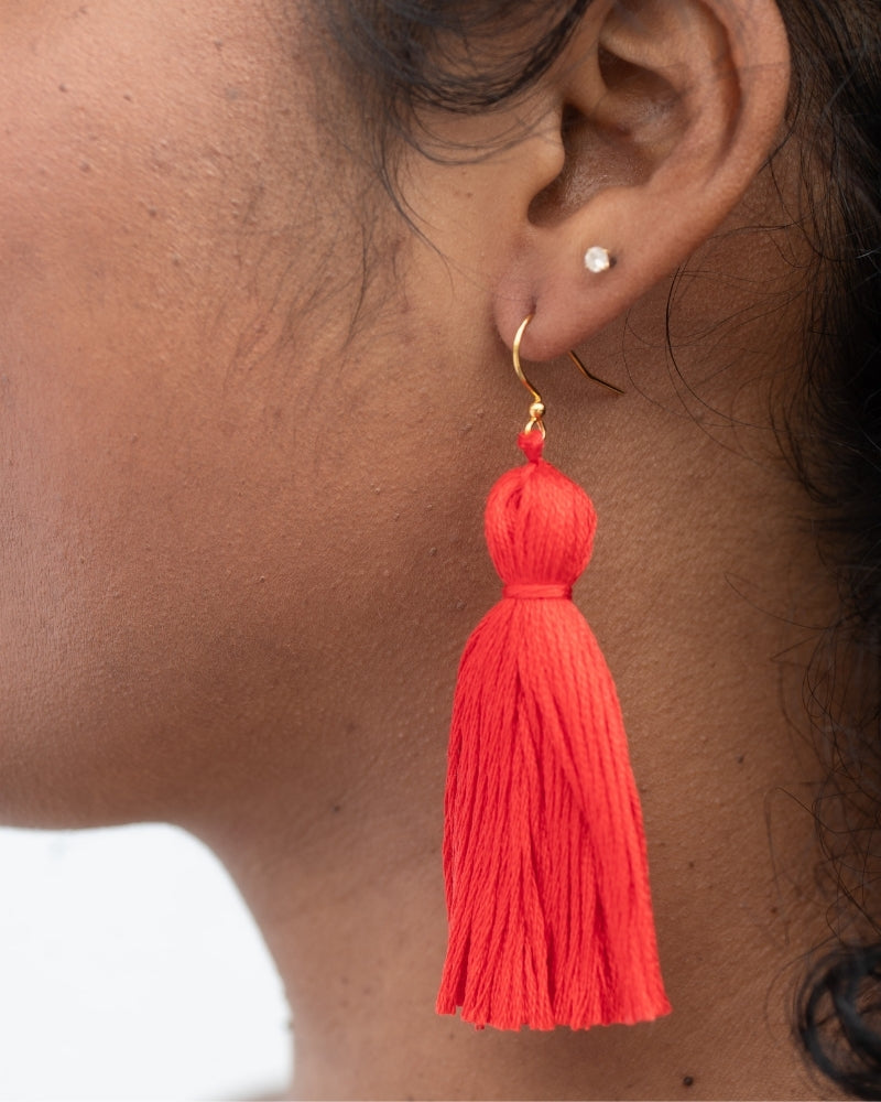 The Morris Tassel Earring