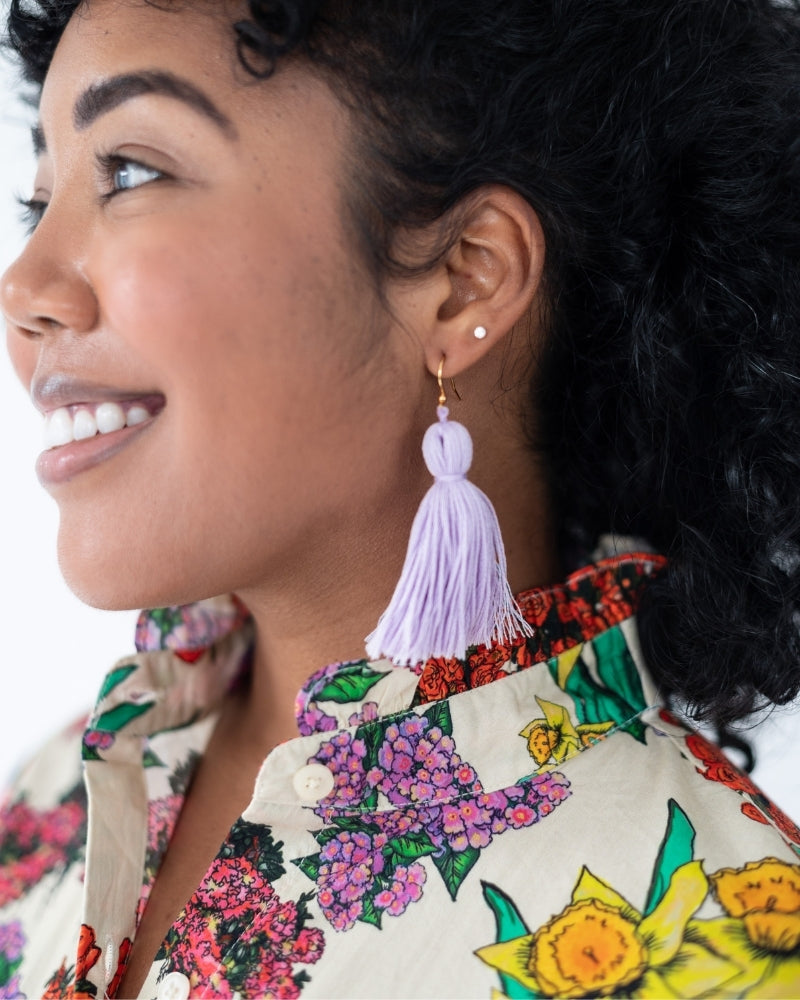 The Tradd Tassel Earring