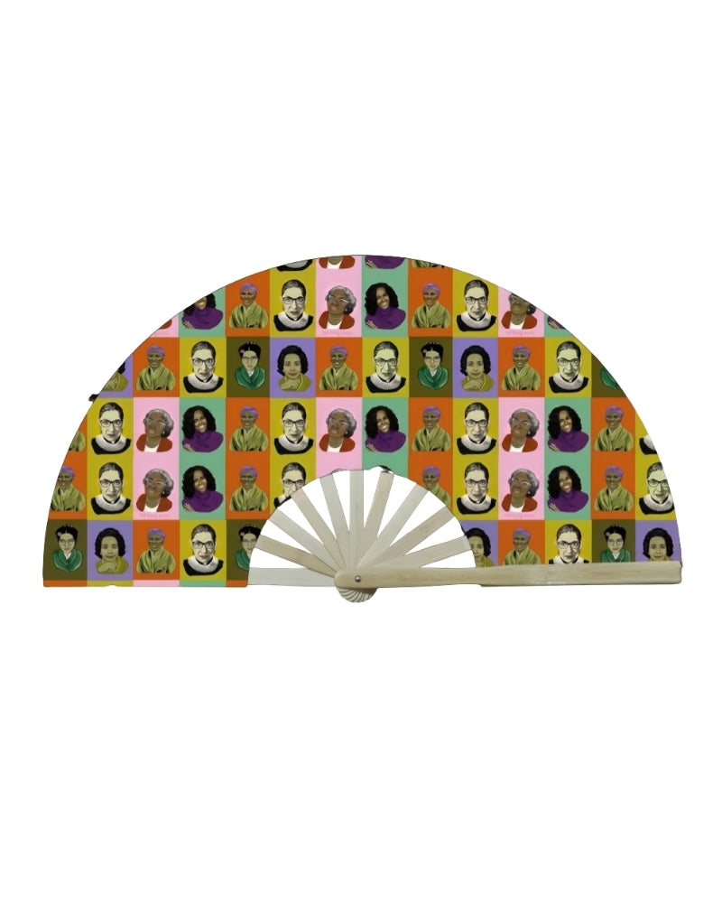 The Women of Strength Bamboo Fan