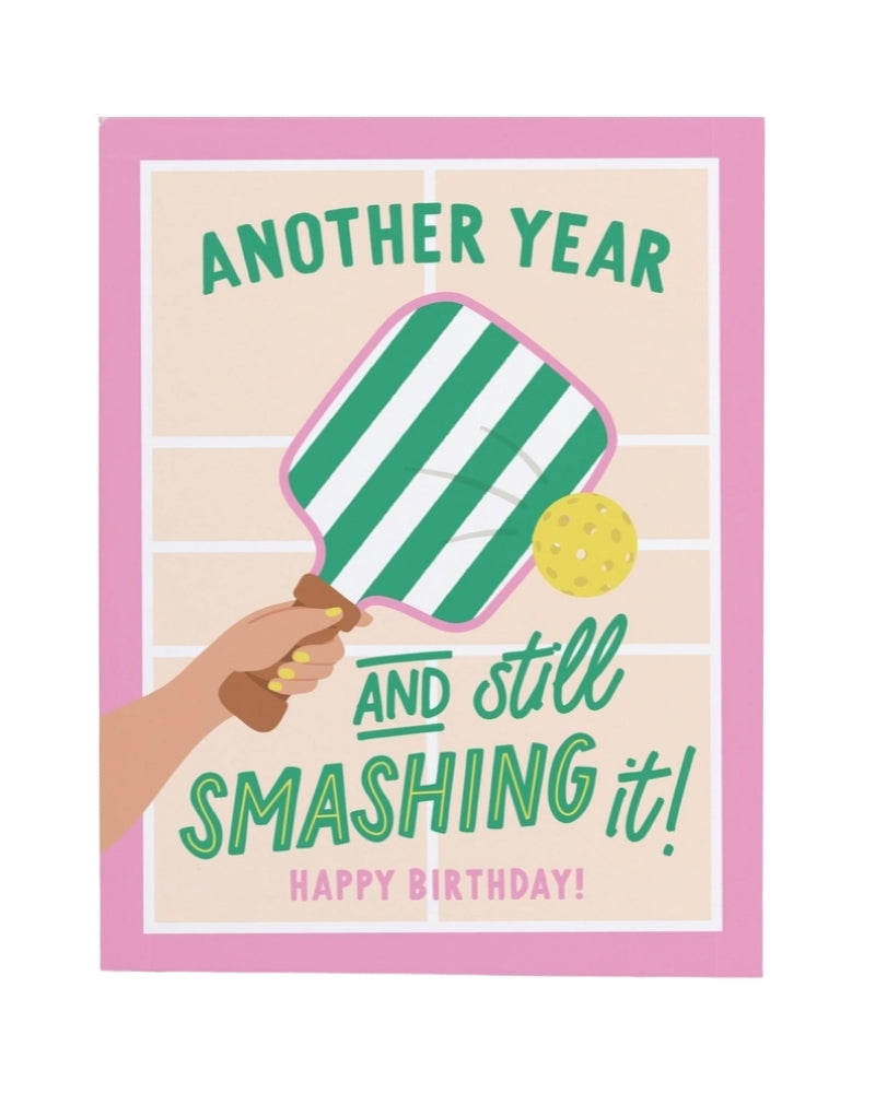 Still Smashing It Greeting Card