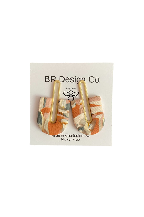 The Gracie Earring in Neutral by BR Design Co.