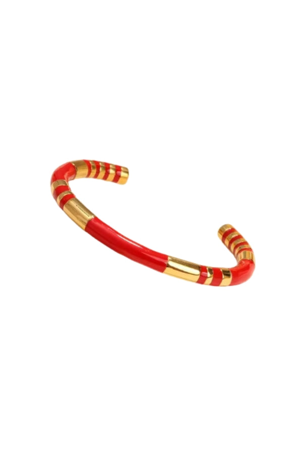 The Nevonna Bangle in Red