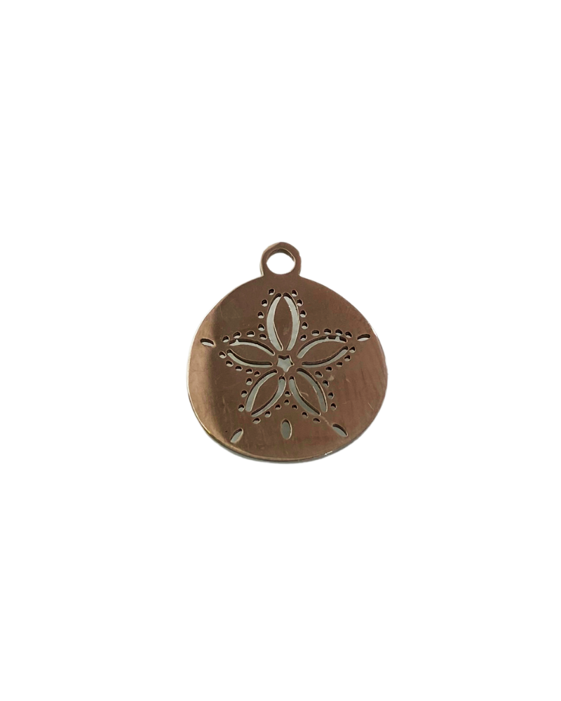 The Sand Dollar Charm in Silver