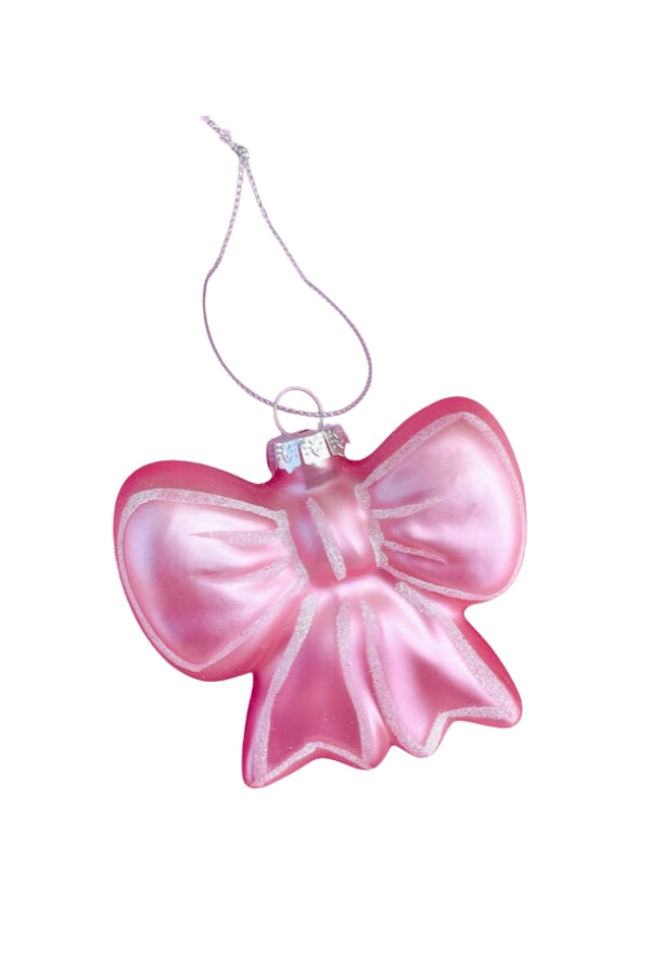 The Pink Bow Ornament