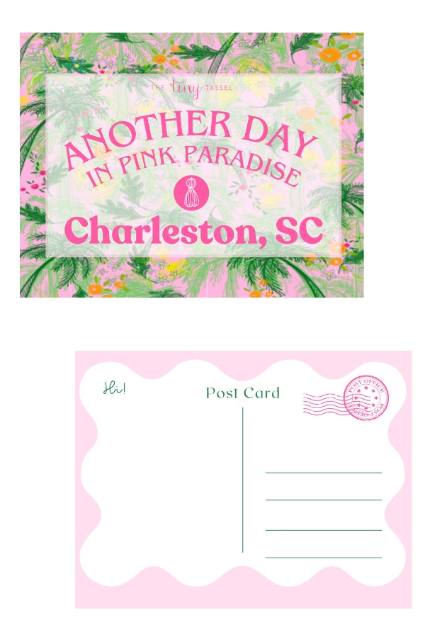 The Pink Paradise Post Card