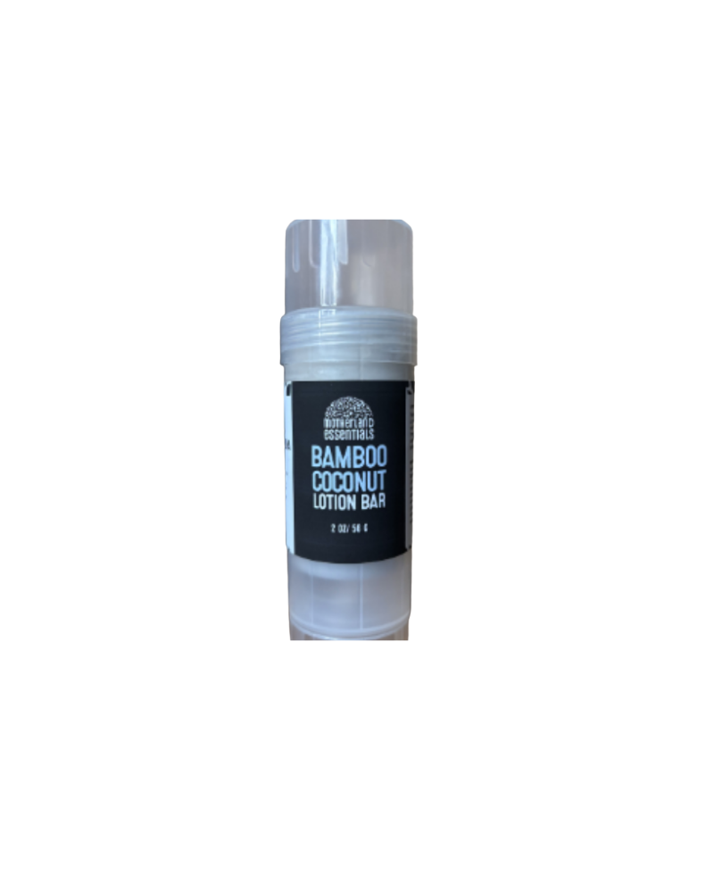 The Bamboo Coconut Lotion Bar by Motherland Essentials