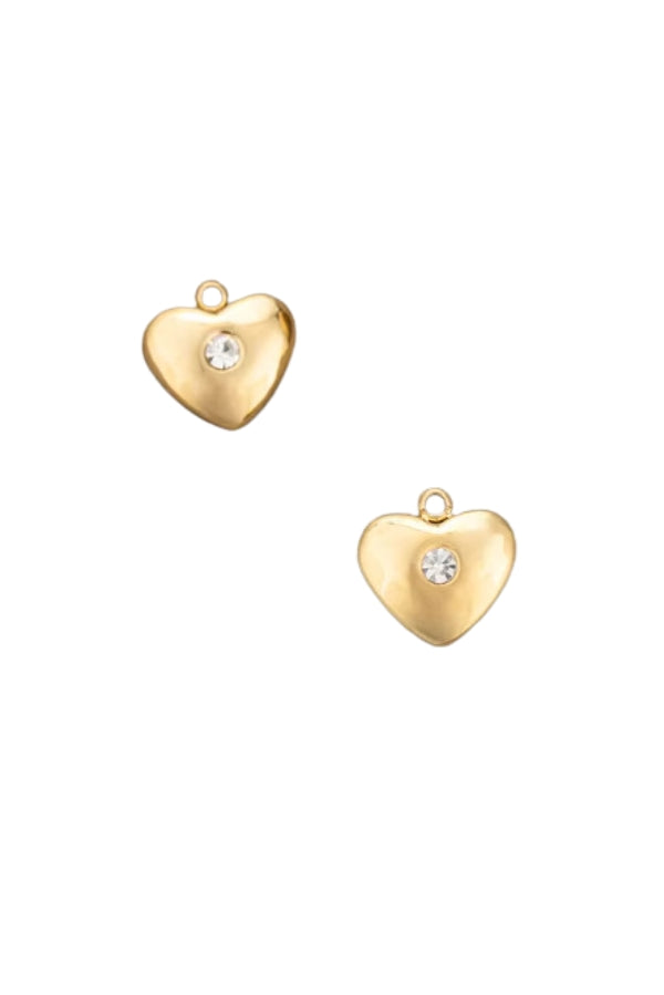 Gold Heart Charm
