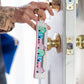 The Rainbow Row Wristlet Keychain