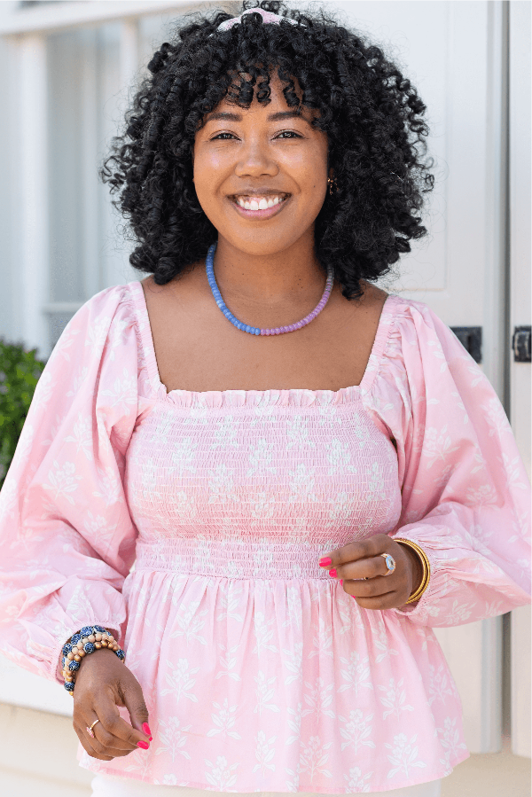 The Blush Block Top - TheTinyTassel