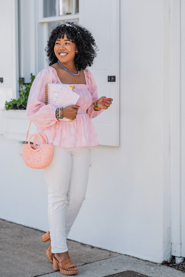 The Blush Block Top - TheTinyTassel