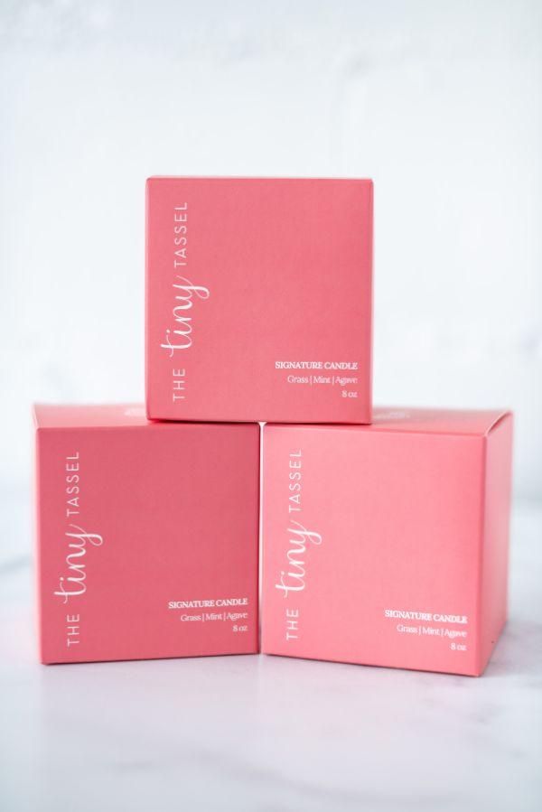 The Tiny Tassel Signature Candle - TheTinyTassel
