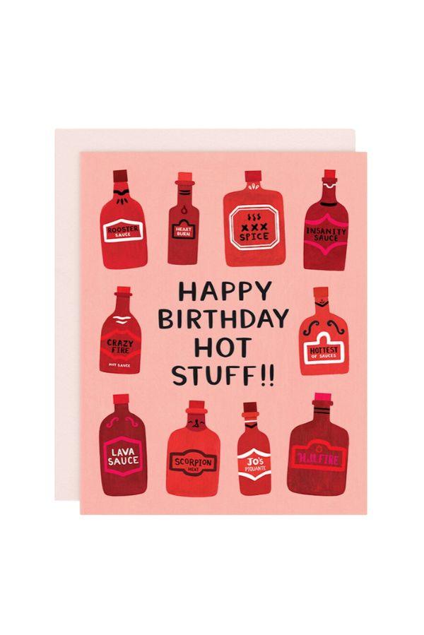 The Hot Stuff Birthday Card - TheTinyTassel